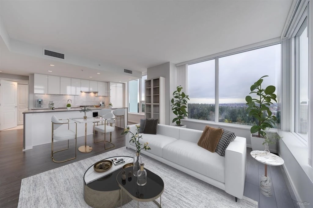 Living Room Photo of 2807 5883 Barker Avenue, Burnaby, BC
