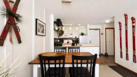 Kitchen Island Photo of 334 4800 Spearhead Drive, Whistler, BC