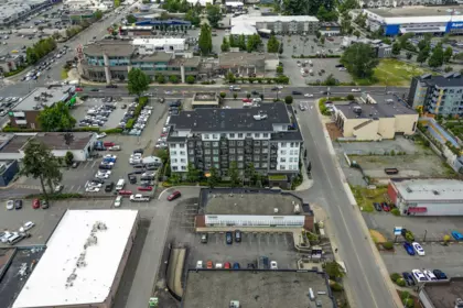 Aerial View of 405 32838 Ventura Avenue, Abbotsford, BC