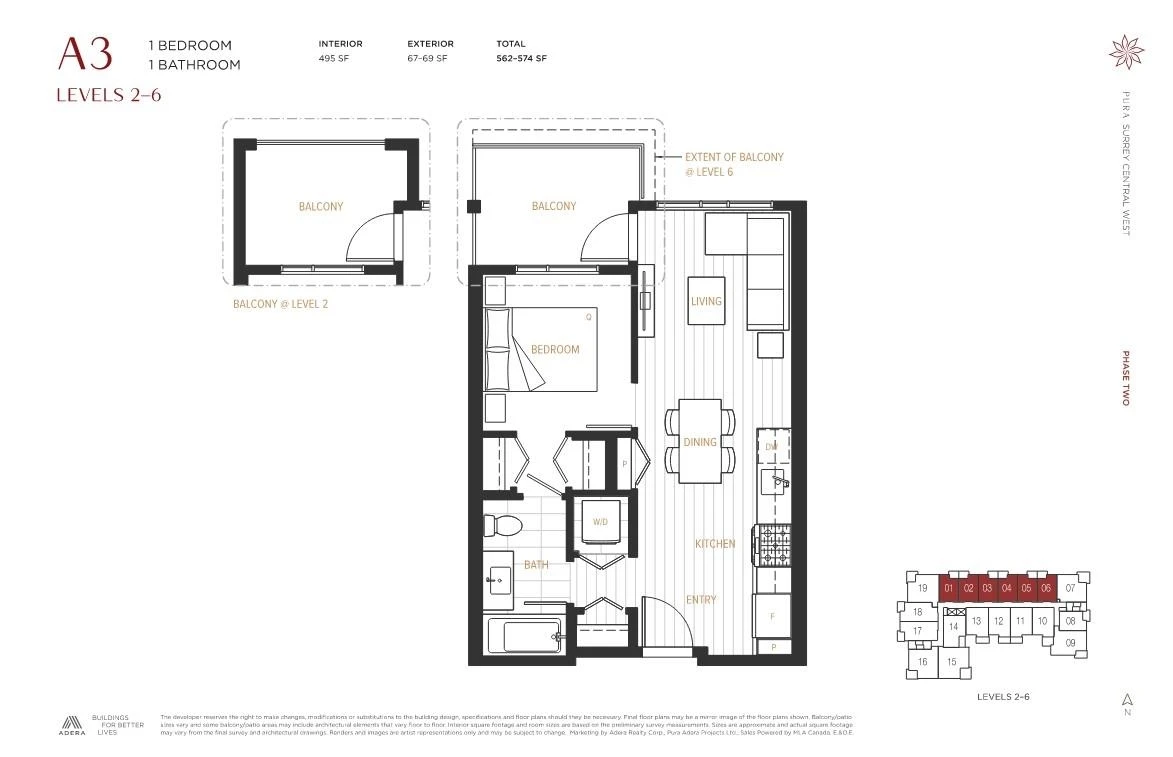 Exterior Rear Photo of 205 13258 105 Avenue, Surrey, BC