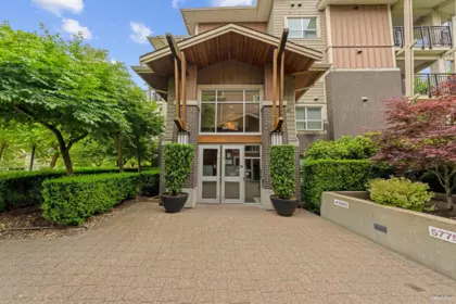 Outdoor Patio Photo of 405 5665 Irmin Street, Burnaby, BC