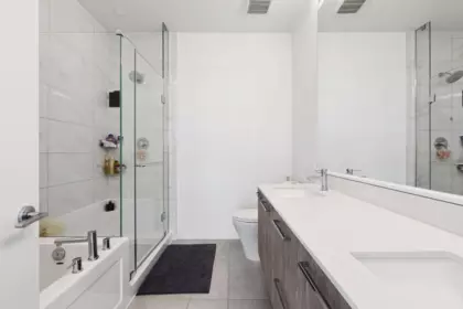 Powder Room Photo of 38 3597 Malsum Drive, North Vancouver, BC
