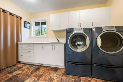 Laundry Room Photo of 4658 Bruce Road, Ryder Lake, BC