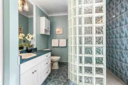 Powder Room Photo of 4658 Bruce Road, Ryder Lake, BC