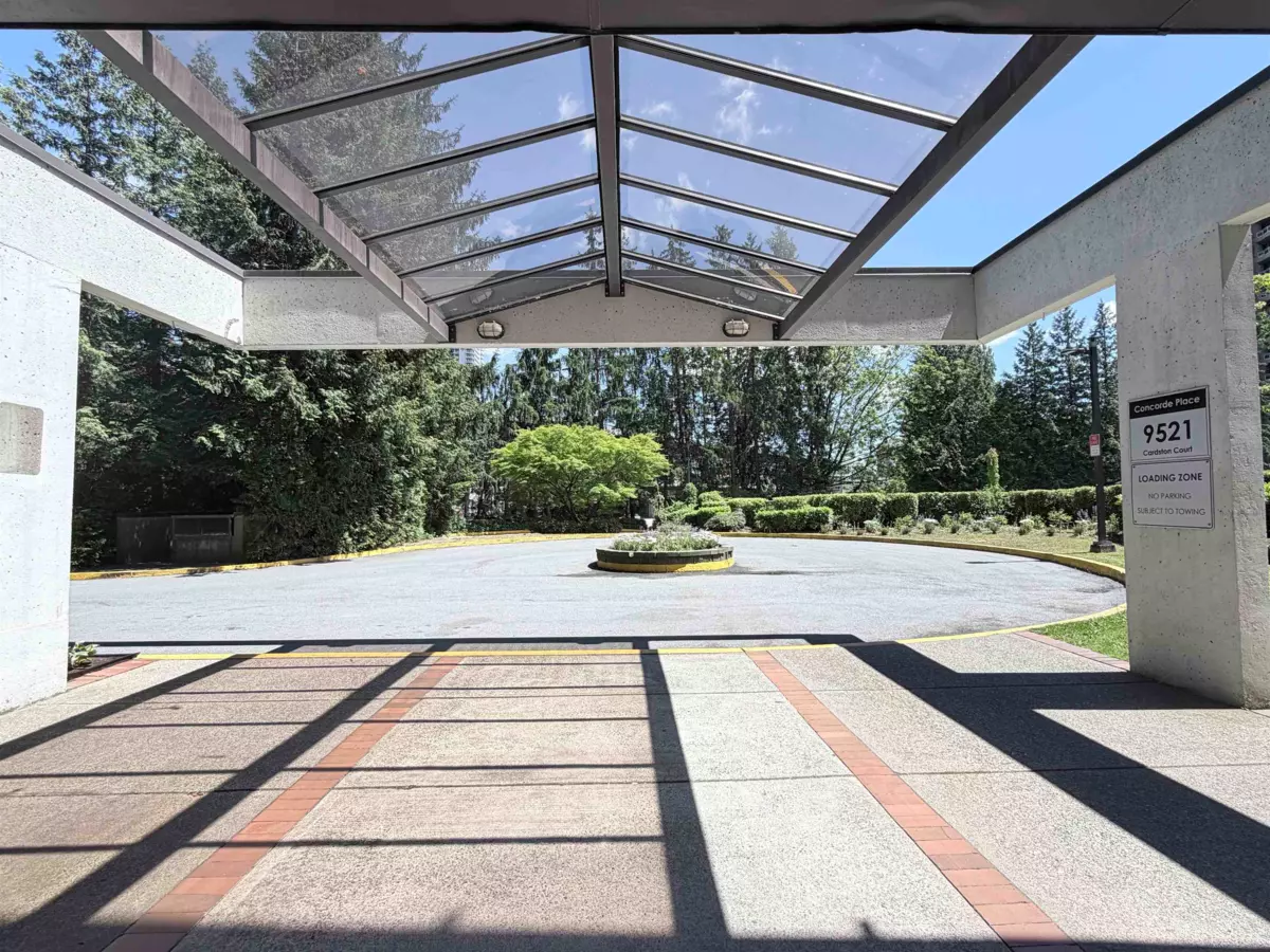 Exterior Rear Photo of 507 9521 Cardston Court, Burnaby, BC