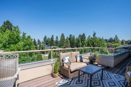 Outdoor Patio Photo of 407 33731 Marshall Road, Abbotsford, BC