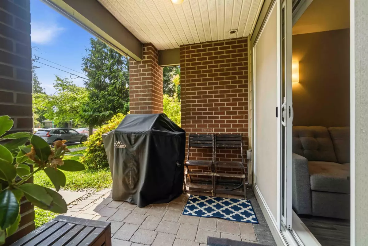 Exterior Rear Photo of 110 5889 Irmin Street, Burnaby, BC