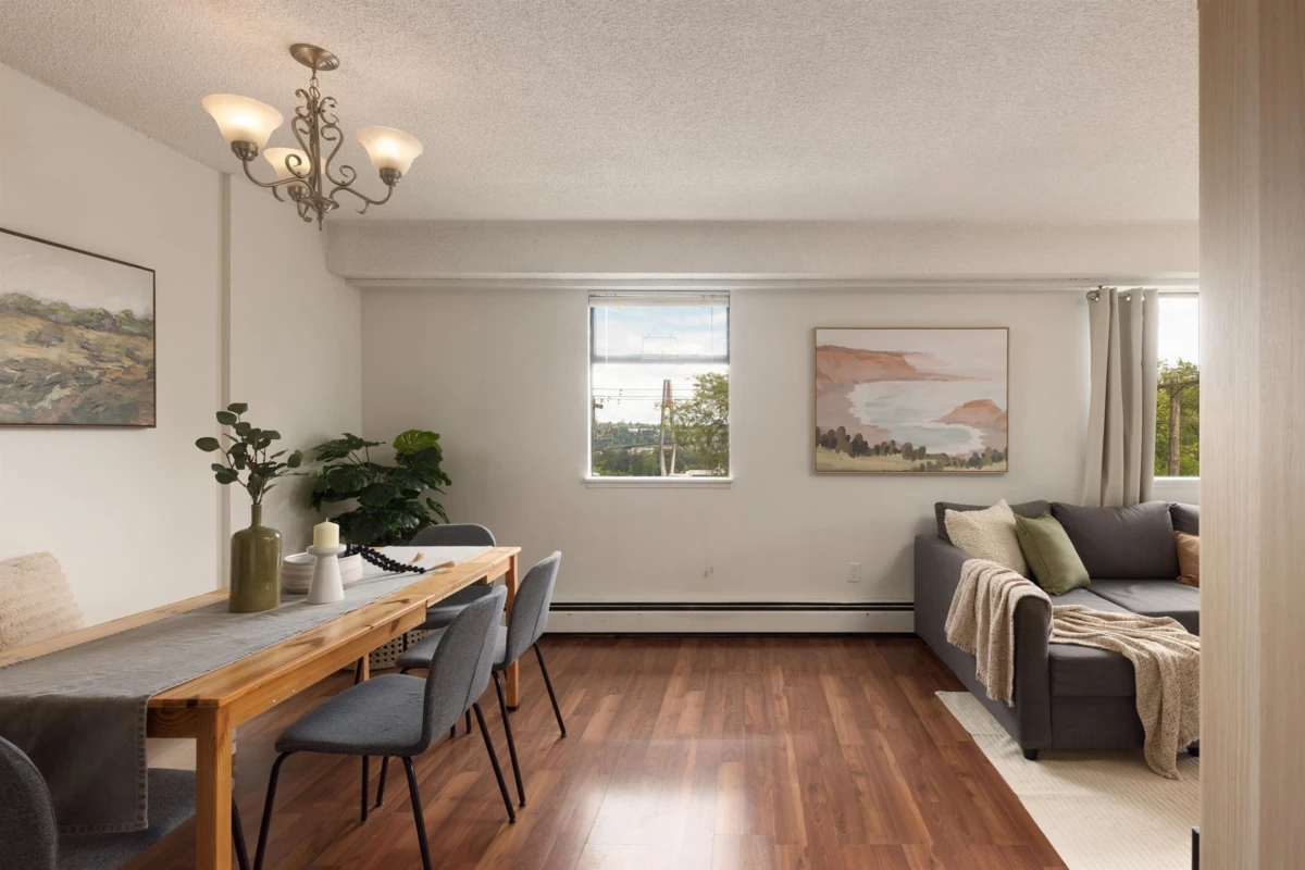 Family Room Photo of 404 47 Agnes Street, New Westminster, BC