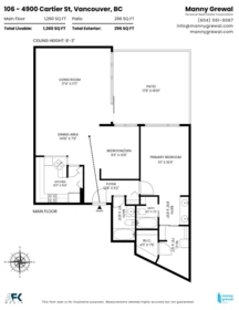 Playground / Recreational Area Near 106 4900 Cartier Street, Vancouver, BC