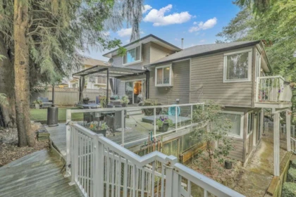 Aerial View of 2028 Saskatchewan Avenue, Port Coquitlam, BC