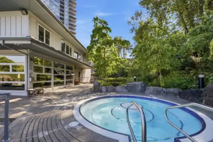 Backyard Photo of 1707 651 Nootka Way, Port Moody, BC