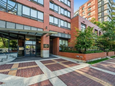 Exterior Rear Photo of 15C 199 Drake Street, Vancouver, BC