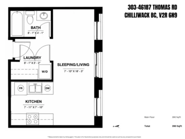 303 46187 Thomas Road, Chilliwack, BC, Chilliwack — Apartment/Condo for sale