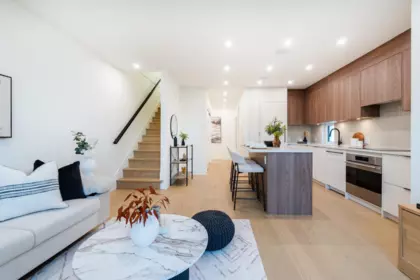 Family Room Photo of 103 1550 E 3rd Avenue, Vancouver, BC