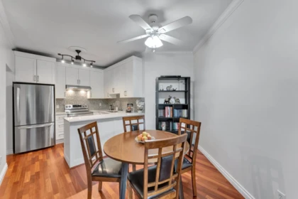 Dining Area Photo of 101 450 Bromley Street, Coquitlam, BC