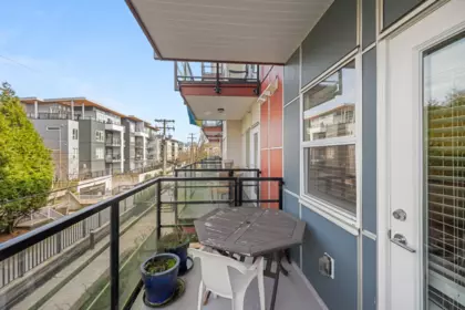 Aerial View of 206 2389 Hawthorne Avenue, Port Coquitlam, BC