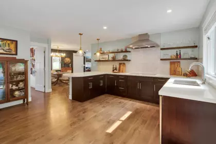 Kitchen Island Photo of 104 1744 128 Street, Surrey, BC