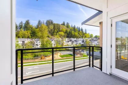 Garage Interior Photo of 401 33920 Best Avenue, Mission, BC