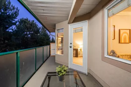 Outdoor Deck Photo of 315 2962 Trethewey Street, Abbotsford, BC