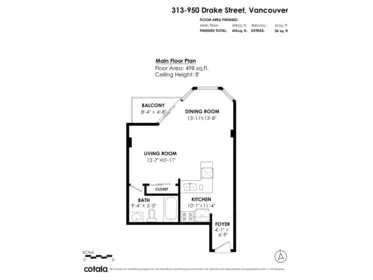 Hot Tub / Spa Photo of 313 950 Drake Street, Vancouver, BC