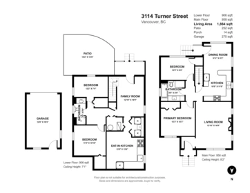 Garage Interior Photo of 3114 Turner Street, Vancouver, BC