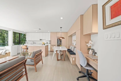 Family Room Photo of 817 1445 Marpole Avenue, Vancouver, BC
