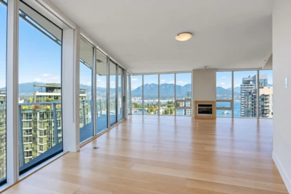 Dining Area Photo of 2701 1277 Melville Street, Vancouver, BC