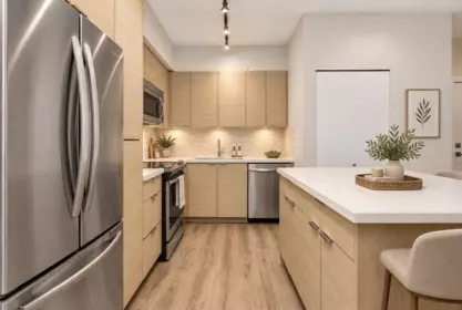 Kitchen Island Photo of 107 19201 66a Avenue, Surrey, BC