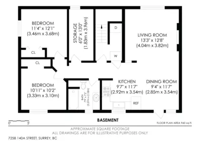 Hallway Photo of 7258 140a Street, Surrey, BC