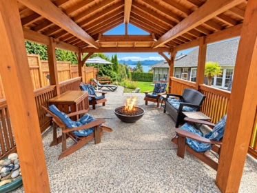 Family Room Photo of 6161 Highmoor Place, Sechelt, BC