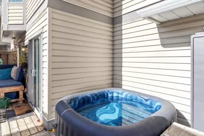 Aerial View of 114 750 Prairie Avenue, Port Coquitlam, BC