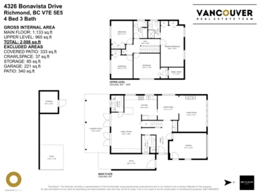 Playground / Recreational Area Near 4326 Bonavista Drive, Richmond, BC