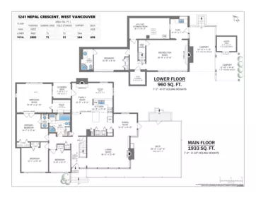 1241 Nepal Crescent, West Vancouver, BC, West vancouver — Single Family Residence for sale