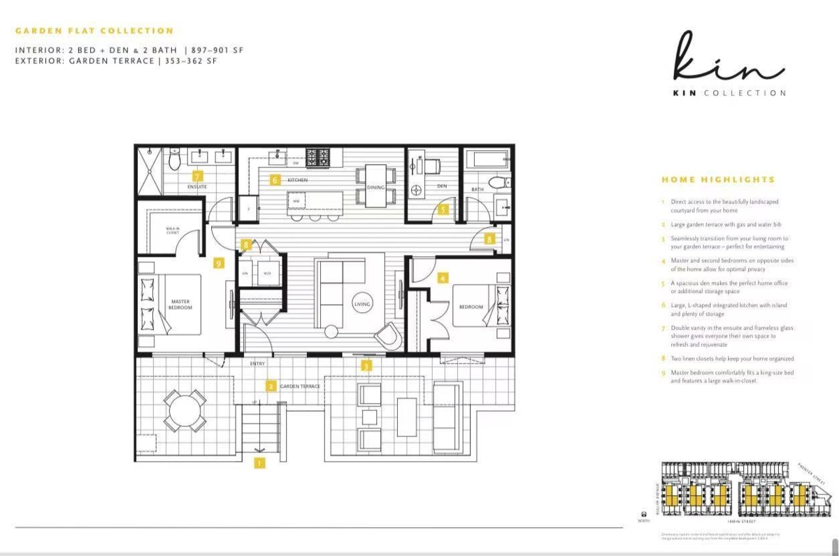 Staircase Photo of 614 6085 Irmin Street, Burnaby, BC