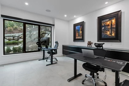 Basement Recreation Room Photo of 184 Kinsey Drive, Port Moody, BC