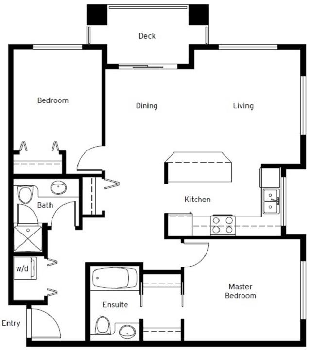 Primary Bathroom Photo of 205 45567 Yale Road, Chilliwack, BC