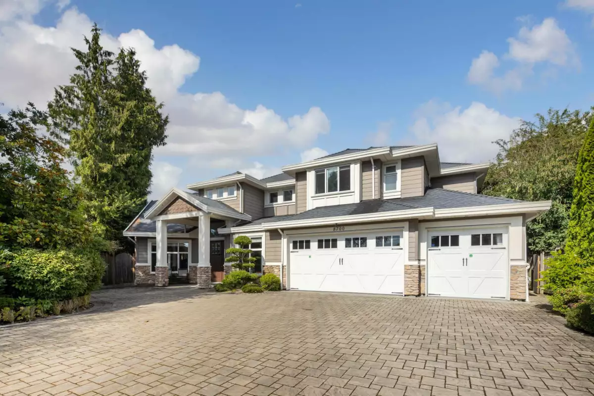 Exterior Rear Photo of 8700 Millmore Road, Richmond, BC