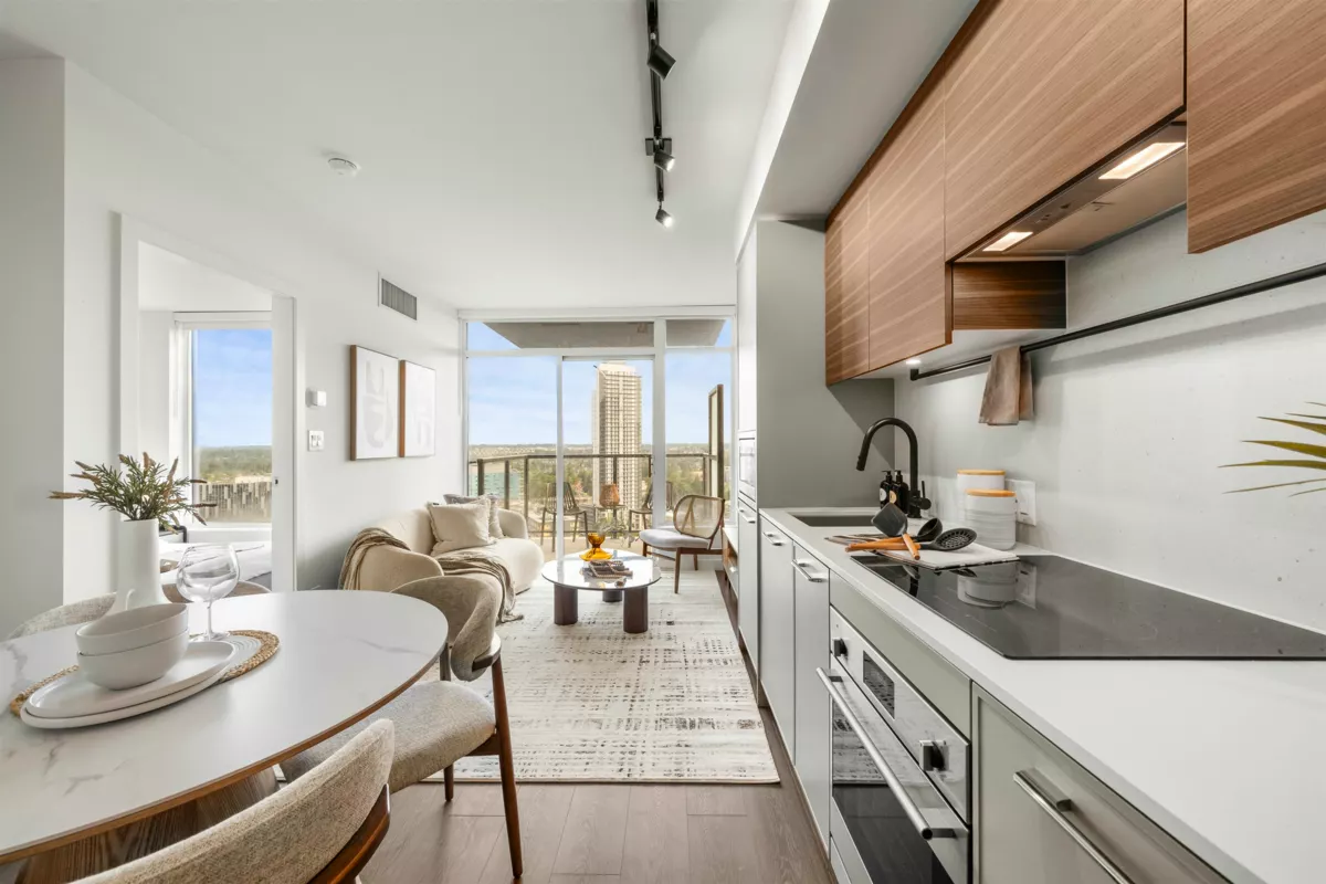 Kitchen Photo of 1701 13745 George Junction, Surrey, BC