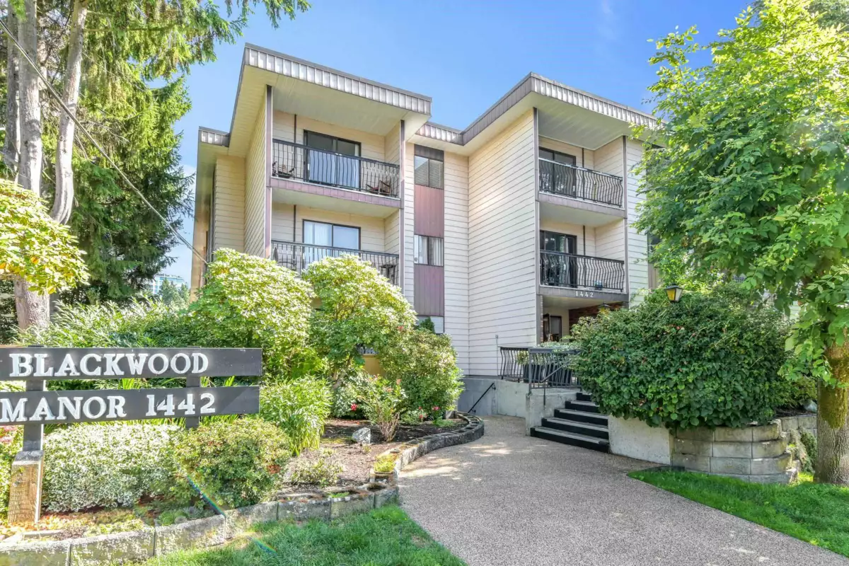 Exterior Rear Photo of 302 1442 Blackwood Street, White Rock, BC