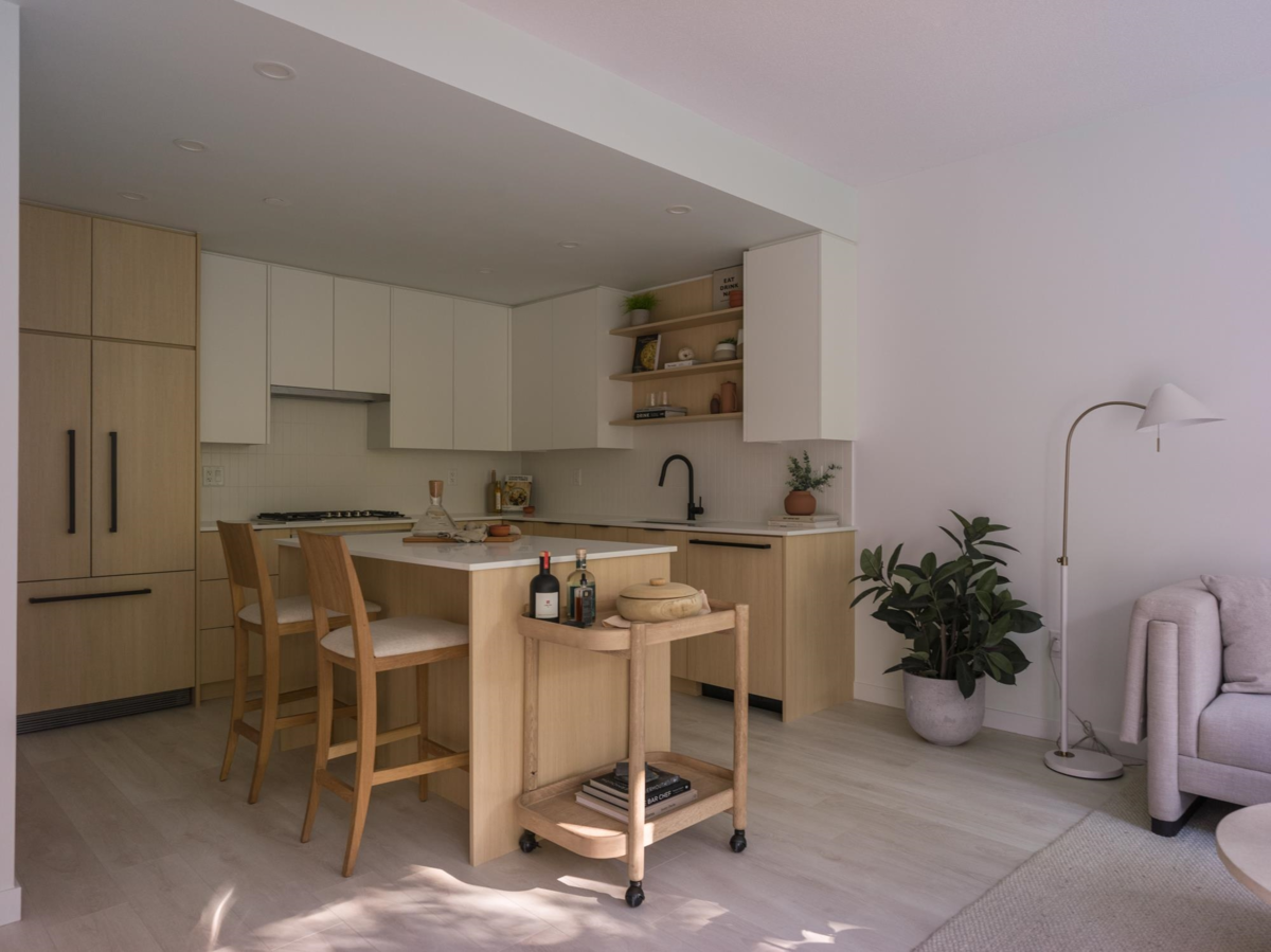 Exterior Rear Photo of 213 2045 Heritage Park Lane, North Vancouver, BC