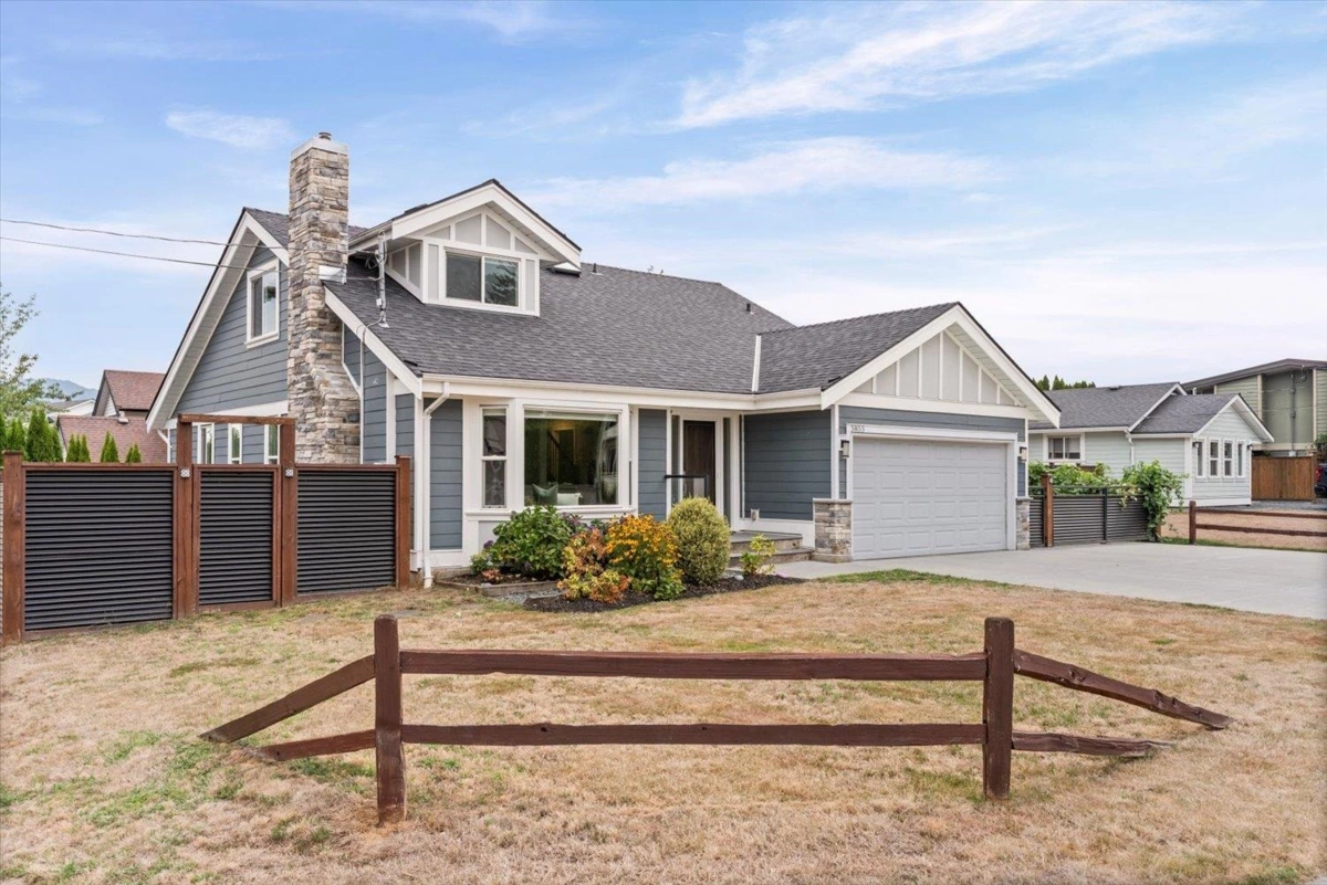 Exterior Rear Photo of 5855 Carter Road, Chilliwack, BC