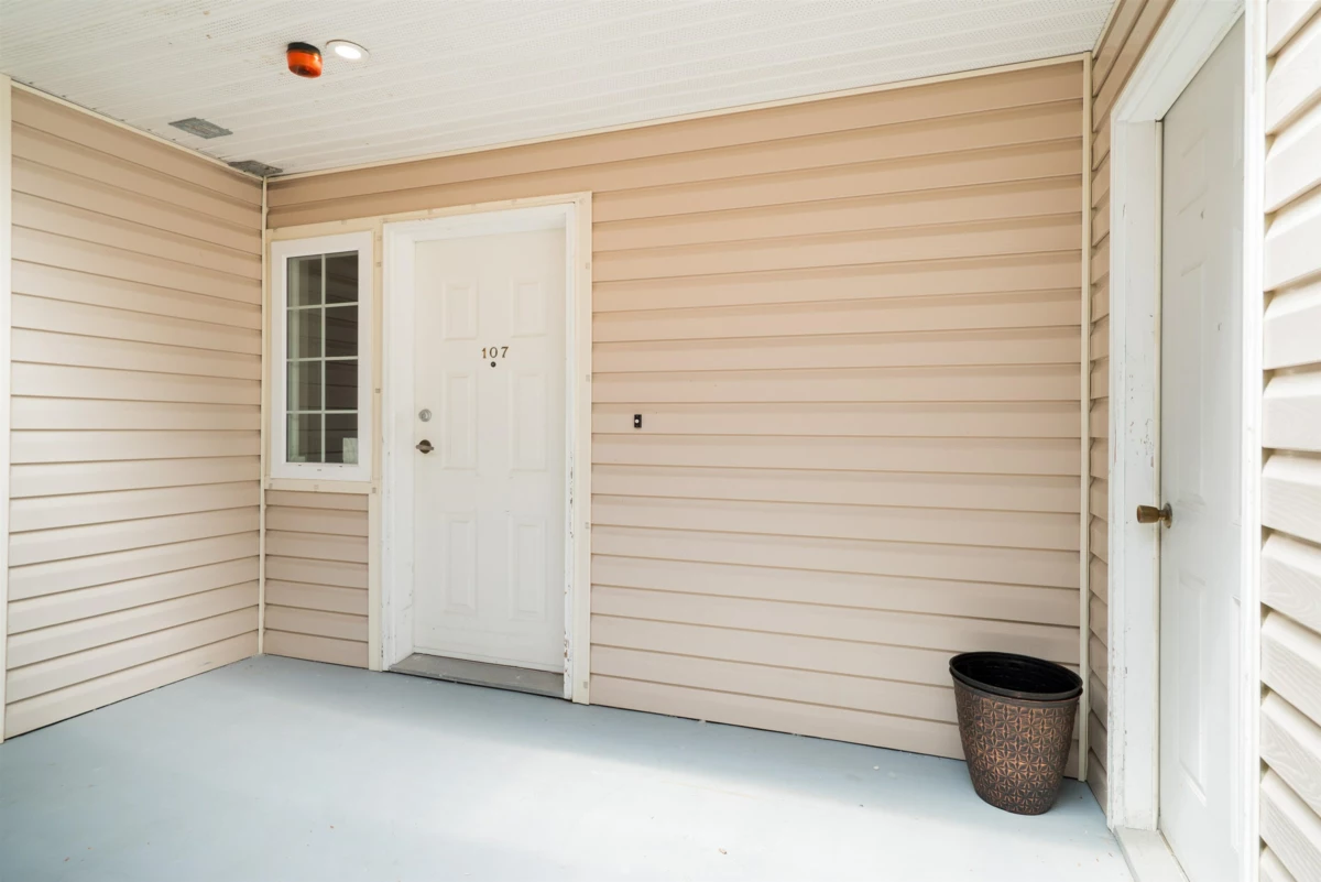 Exterior Rear Photo of 107 22515 116 Avenue, Maple Ridge, BC