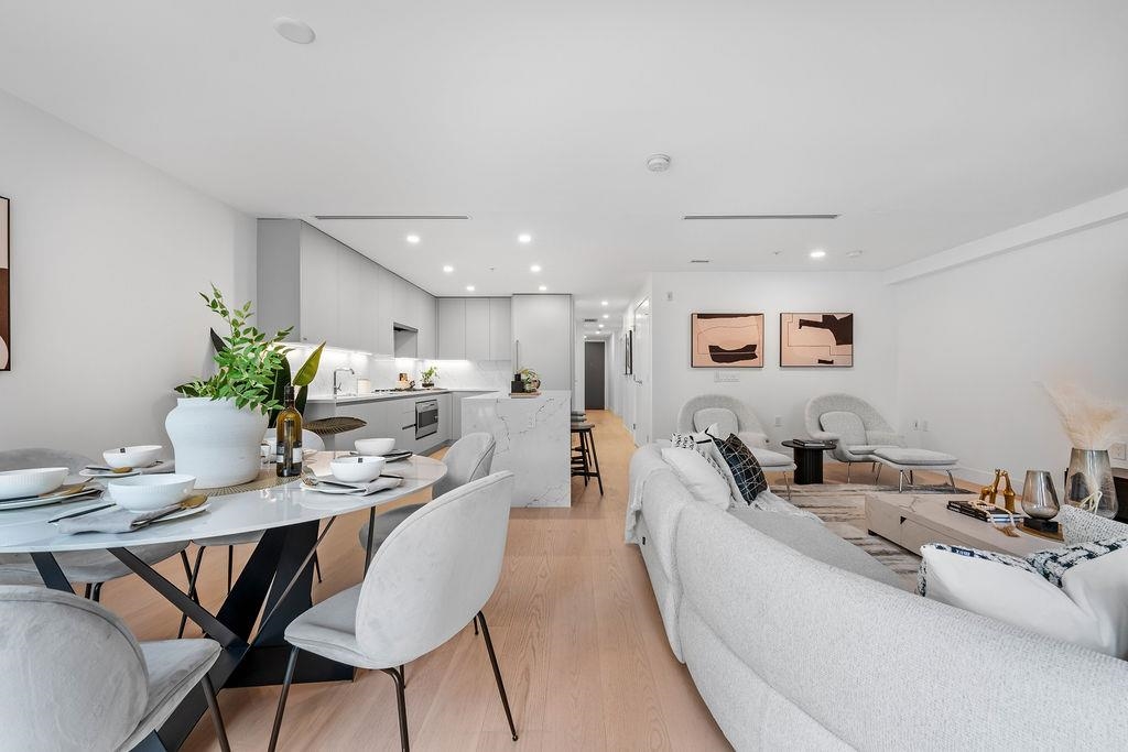 Aerial View of 202 1331 Marine Drive, West Vancouver, BC