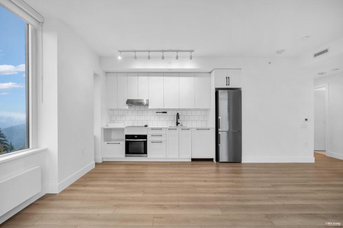 Kitchen Island Photo of 802 8750 University Crescent, Burnaby, BC
