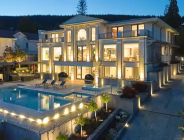 Front exterior of 961 King Georges Way, West Vancouver, BC