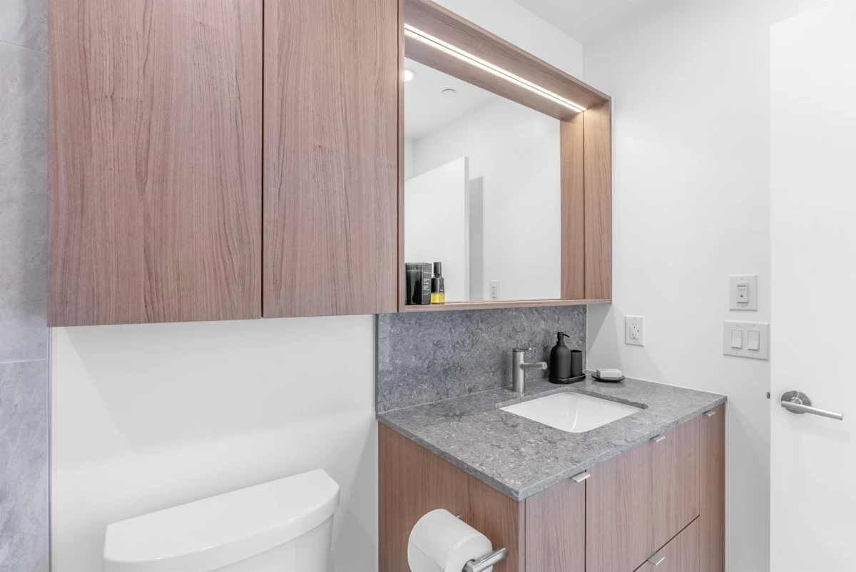 Garage Interior Photo of 2203 626 Claremont Street, Coquitlam, BC