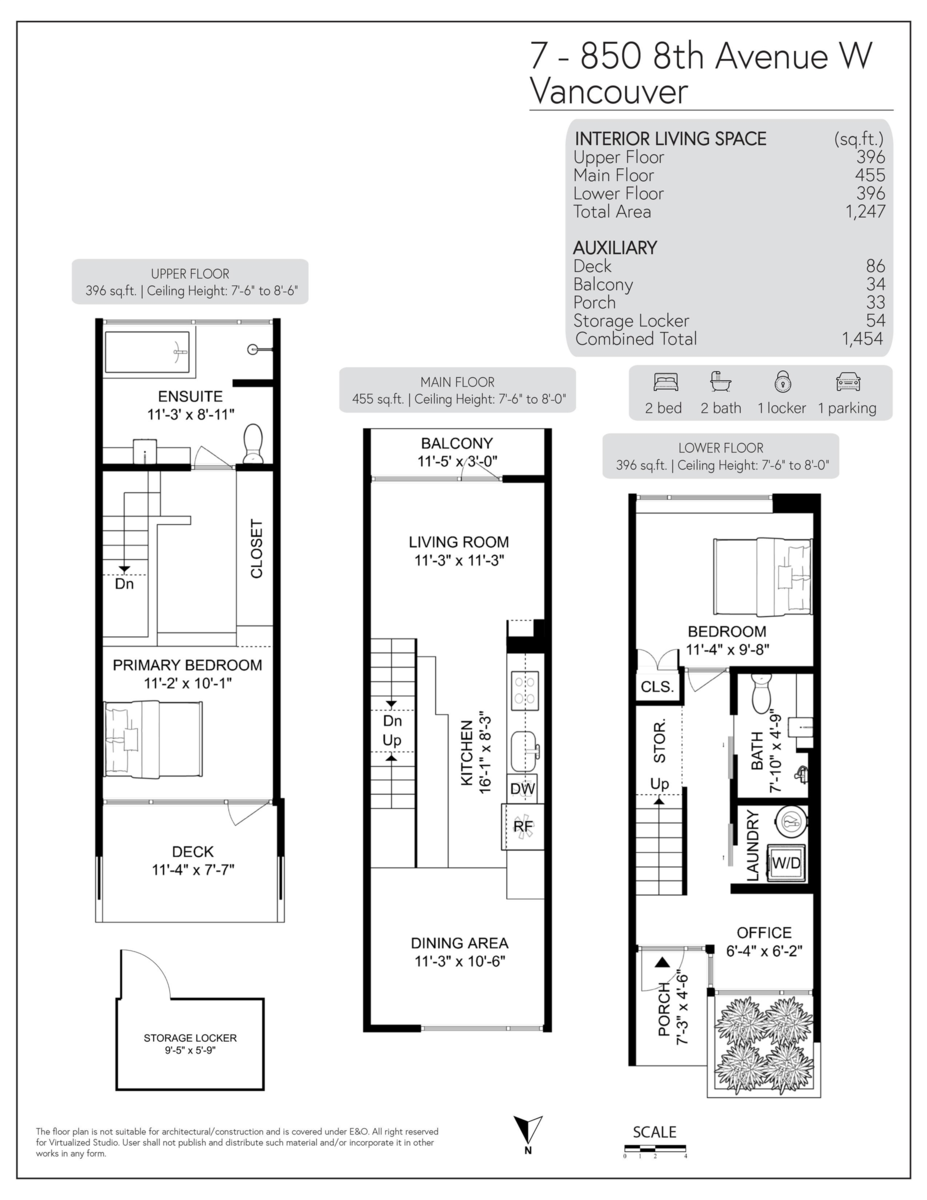 Garage Interior Photo of 7 850 W 8th Avenue, Vancouver, BC