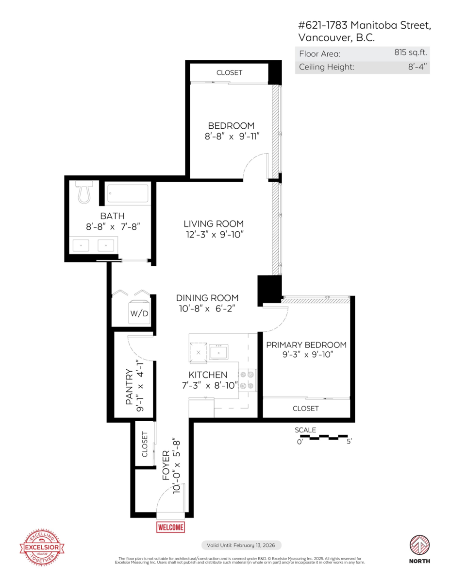 Outdoor Patio Photo of 621 1783 Manitoba Street, Vancouver, BC