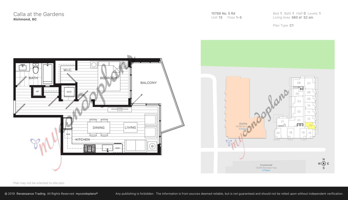 Bedroom 2 Photo of 113 10788 No. 5 Road, Richmond, BC