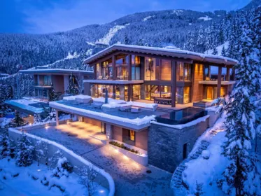 Front exterior of 2982 High Point Drive, Whistler, BC